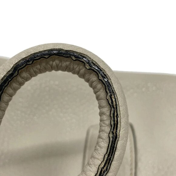 Auth PRADA - BN2673 Off White Leather Handbag - Picture 8 of 12